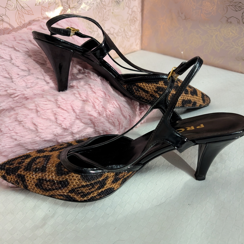 PR Women’s Black and Brown Heels